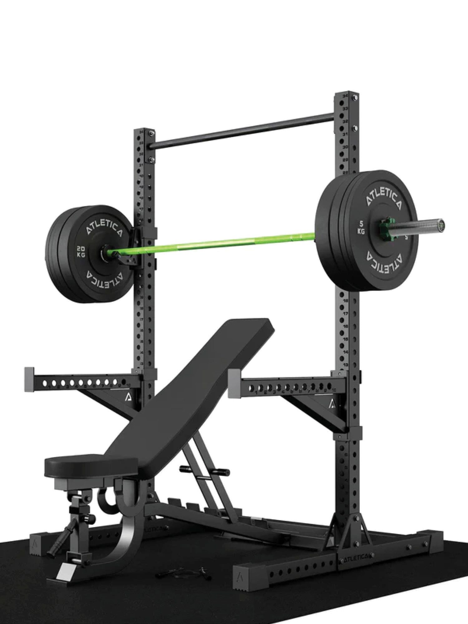 ATLETICA Power Rack R7 Squat Rack, Assault Set, 203cm