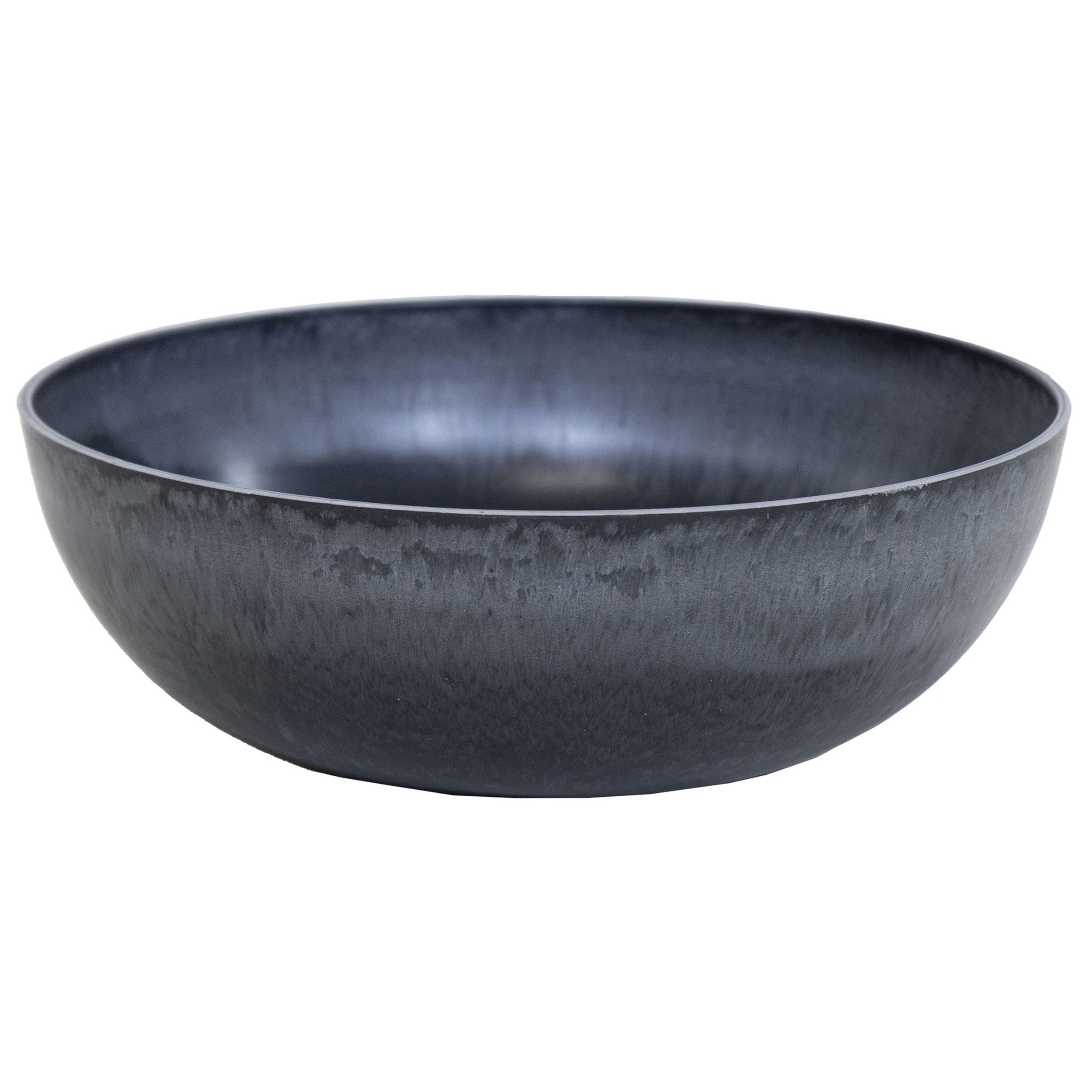 colourliving Blumentopf colourliving Pflanzschale „Bowl“ Serie Stone – Anthrazit/Sand (1 St), bringen Sie Struktur und modernes Design auf Ihren Tisch