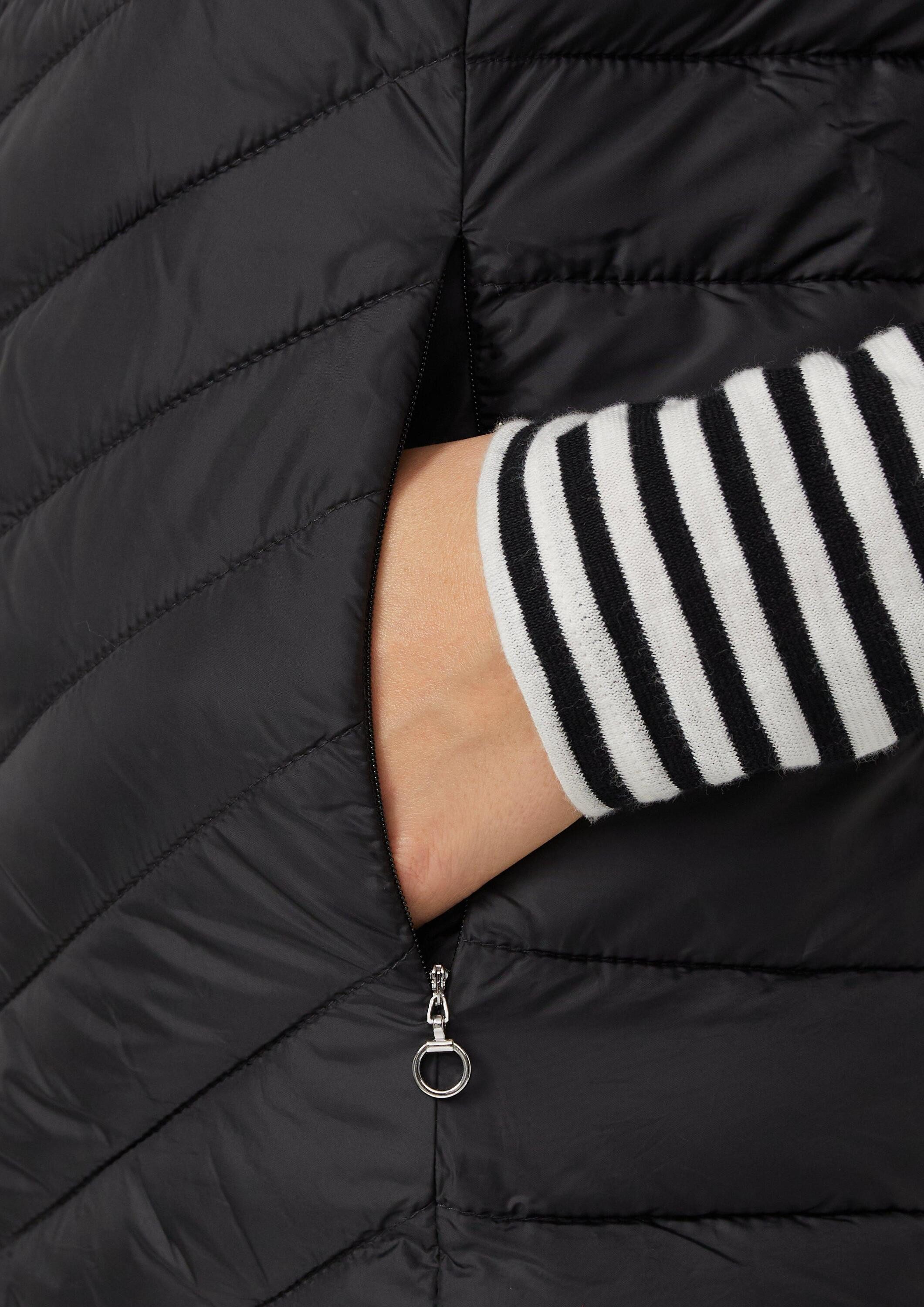 s.Oliver Outdoorjacke Outdoor-Weste Leichte Steppweste mit Packfunktion – Bild 4 von 5