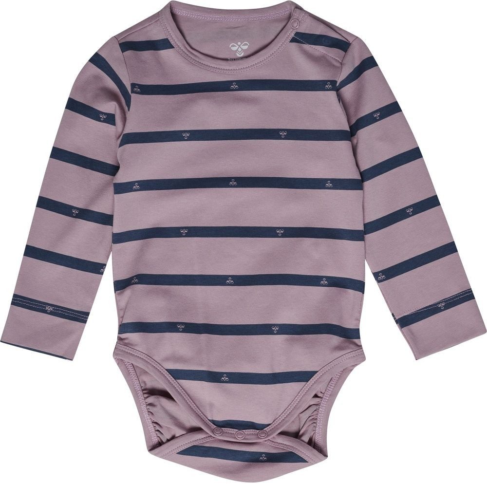 hummel Langarmbody Hmlmini Stripy Bee Body L/S