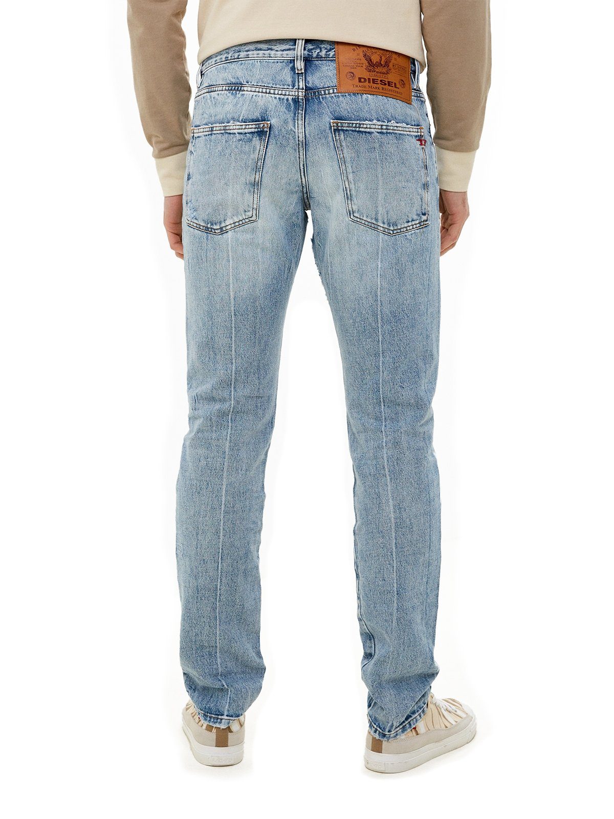 Diesel Slim-fit-Jeans - Fit 009NC D-KRAS-X Handgefertigt Straight
