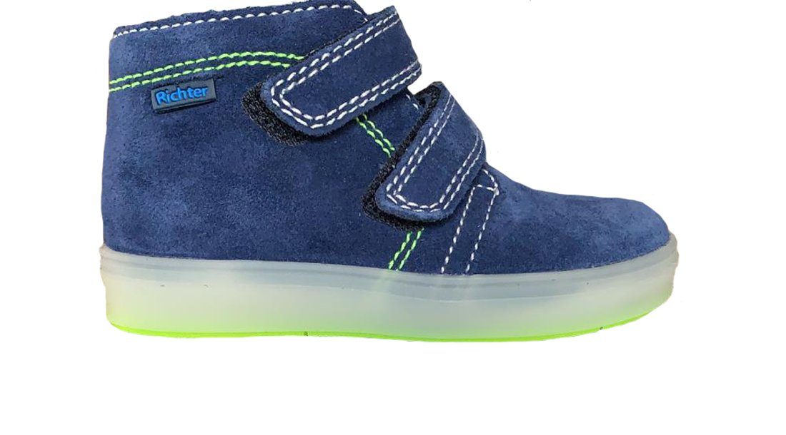 Richter Richter Kinder Sneaker / Lauflernschuh 5951-7111-6820 blau Stiefel