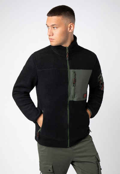 SUBLEVEL Fleecejacke Herren Fleecejacke