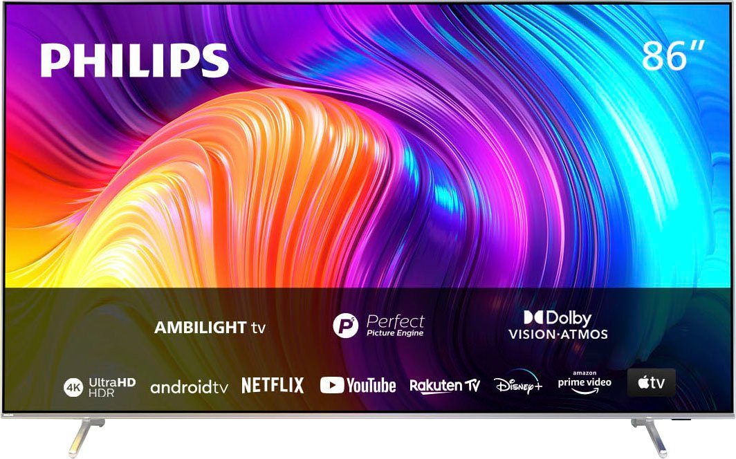 Philips 86PUS8807/12 LED-Fernseher (217 cm/86 Zoll, 4K Ultra HD, Android  TV, Google TV, Smart-TV)