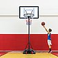 Yaheetech Basketballständer, Basketballkorb mit Rollen Basketballanlage Standfuß mit Wasser Sand Höheverstellbar 217 bis 279 cm, Bild 2