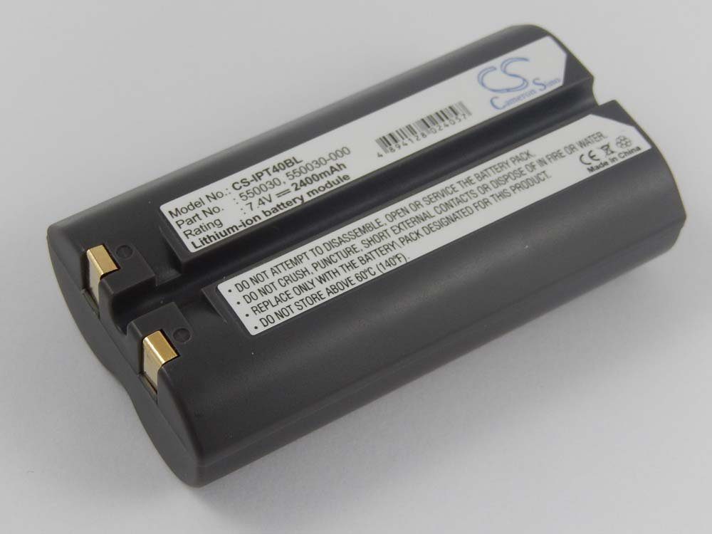 vhbw kompatibel mit Honeywell 50039, 5500305 Akku Li-Ion 2400 mAh (7,4 V)