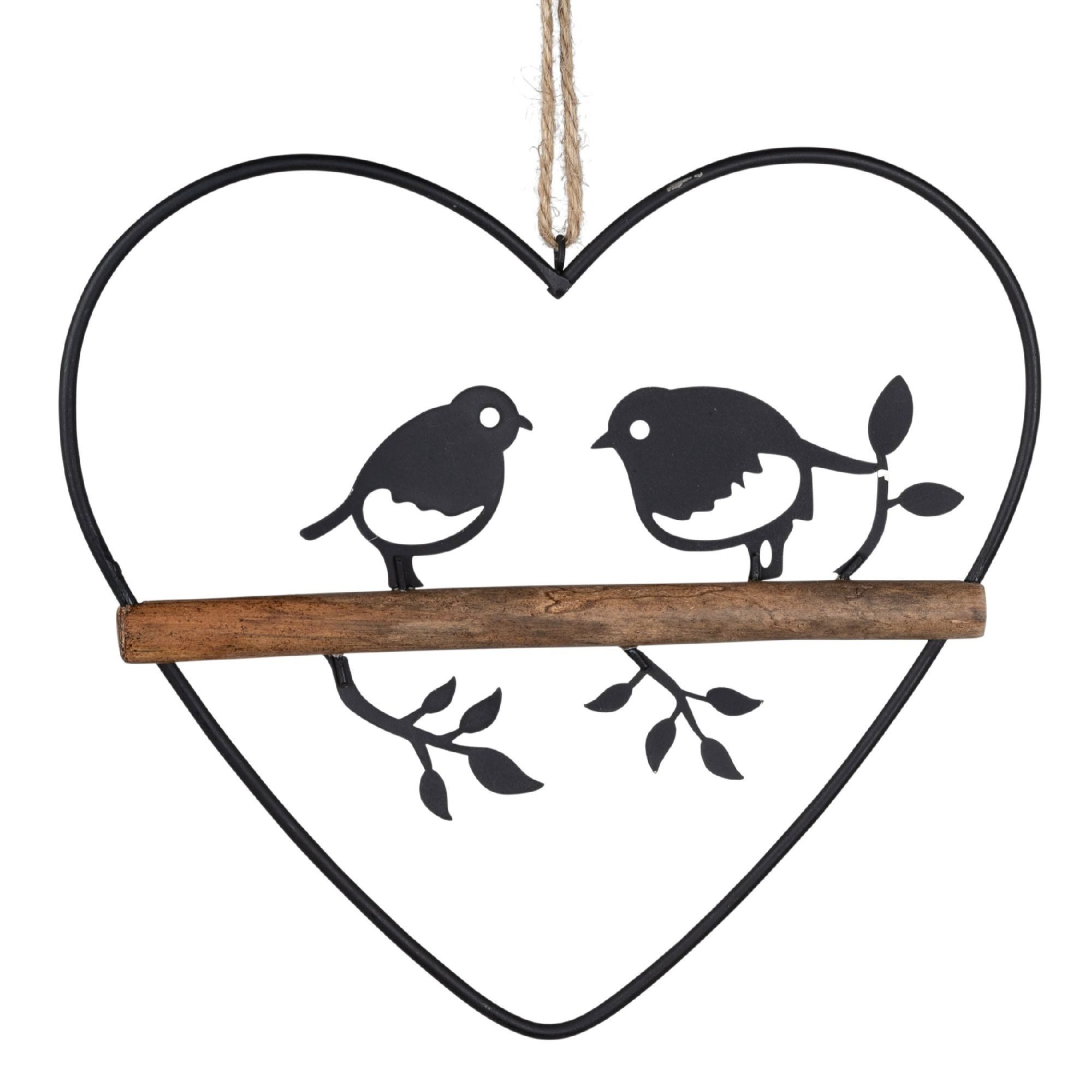 formano Hängedekoration, Farbe: Schwarz, Motiv: Vogel günstig online kaufen