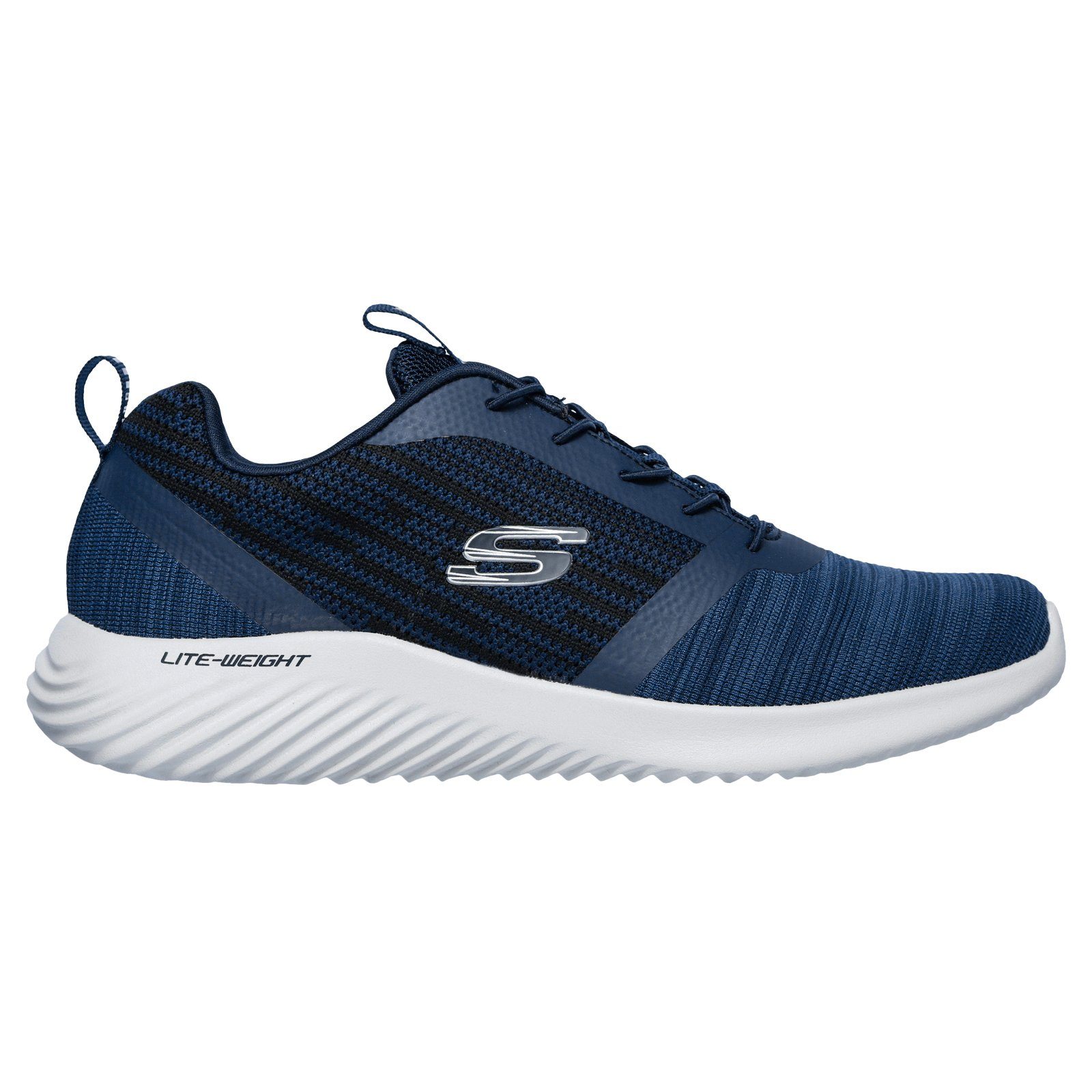 Skechers Slip-On Herren Sneaker Bounder navy günstig online kaufen