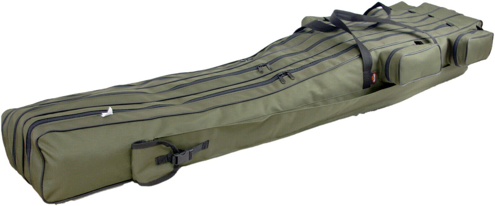 Aves-24 Angelrutentasche Rutenfutteral PREMIUM RUTENTASCHE Angeltasche 2, 3 Kammer 150 - 190cm, 150 cm, 3 Kammern