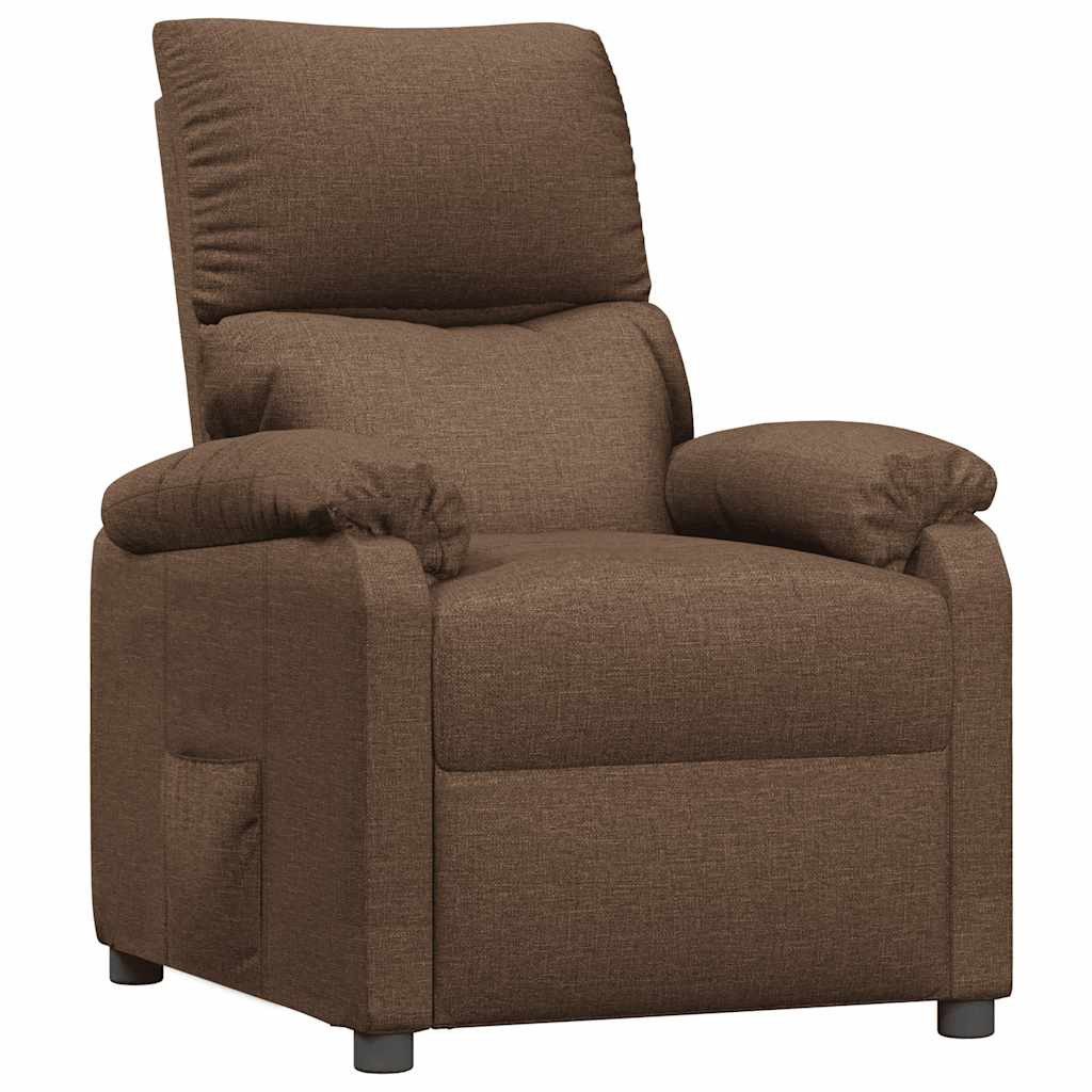 vidaXL Sessel Relaxsessel Braun Stoff (1-St) günstig online kaufen