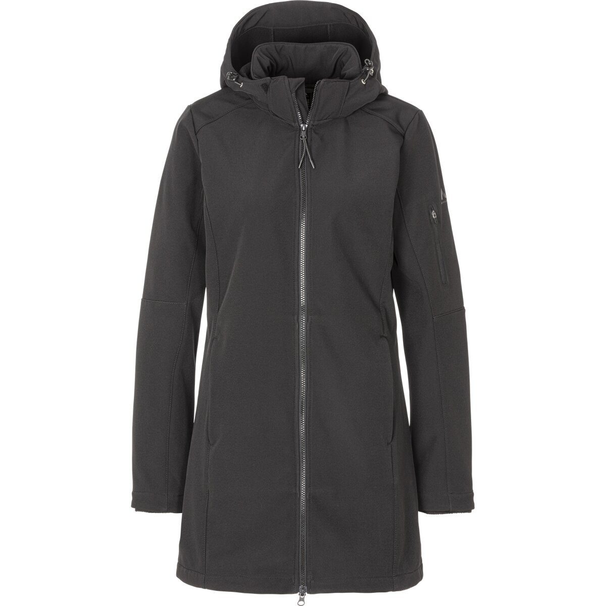 McKINLEY Softshellmantel Da.-Mantel Kadino long W WHITE/COOL GREY-BLACK-HYPER PI