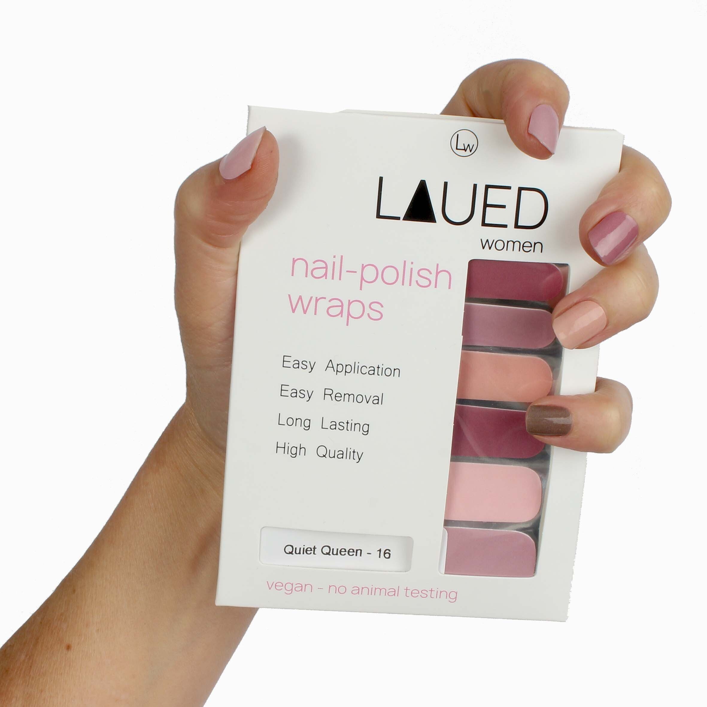 LAUED Nagellack solid und Produktion zertifizierter Material pink, Quiet aus SEDEX) (FSC) (SGS Queen 