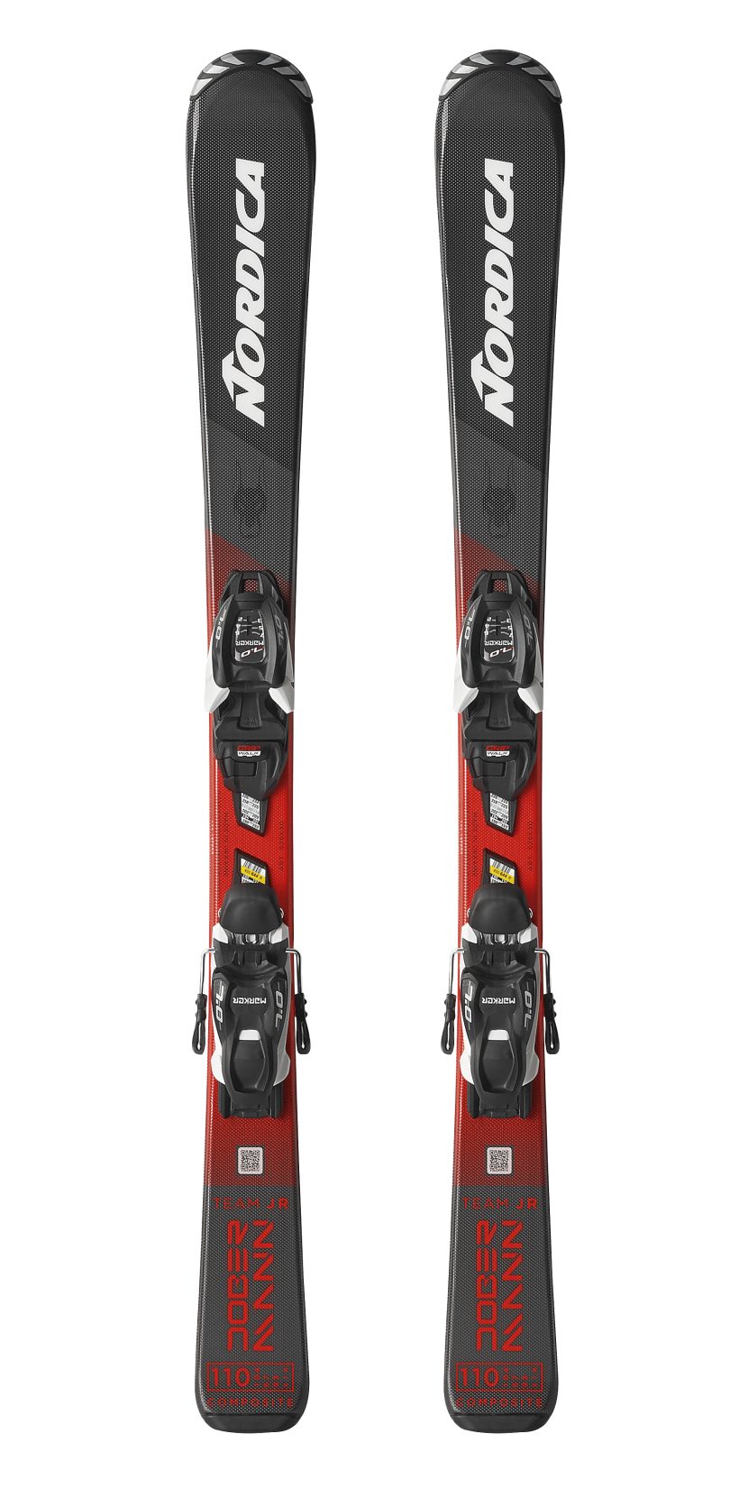 Nordica Ski TEAM J R(110-150)+J7.0 FDT BLACK/RED