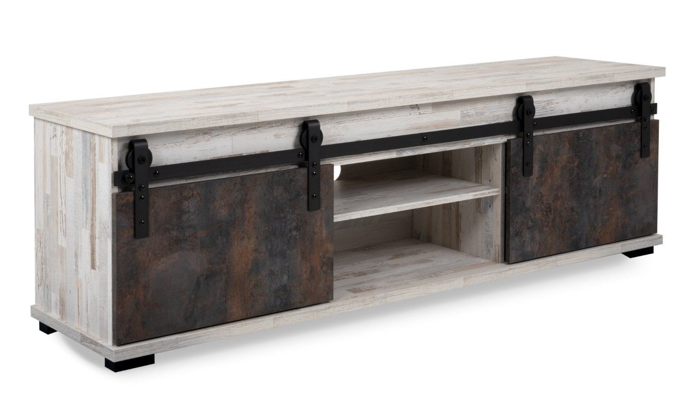 Finori Lowboard Lowboard TV-Board Sevilla, Aratinga Kiefer / Na Pali, Sideboard