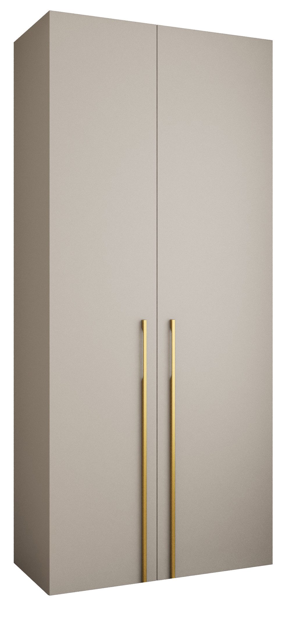 ABIKS MÖBEL Drehtürenschrank COMO 3 Schlafzimmerschrank mit Kleiderstange und Regalen