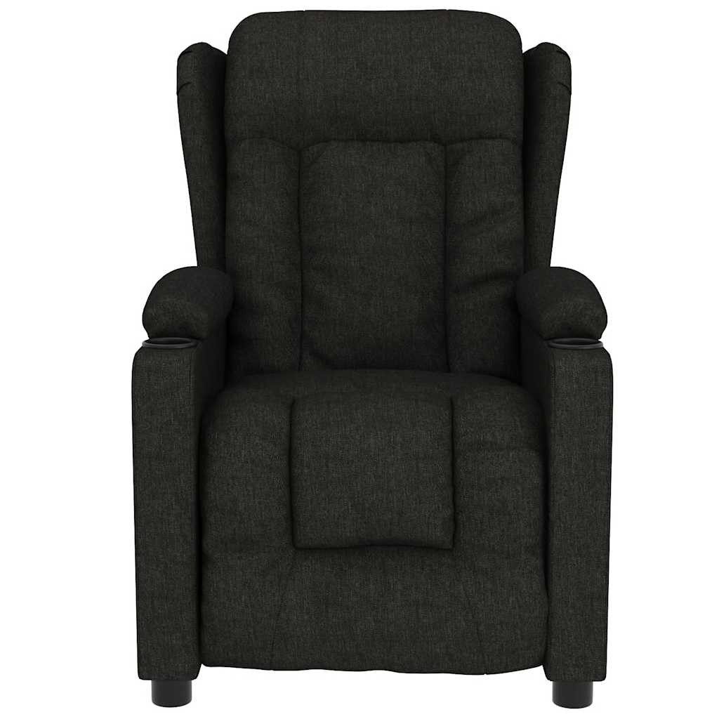vidaXL Massagesessel Massagesessel Schwarz Stoff (1-St) günstig online kaufen