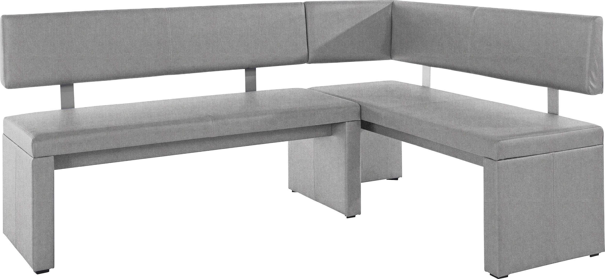 Home affaire Eckbank "Charissa" in 3 Größen, verschiedene Qualitäten günstig online kaufen