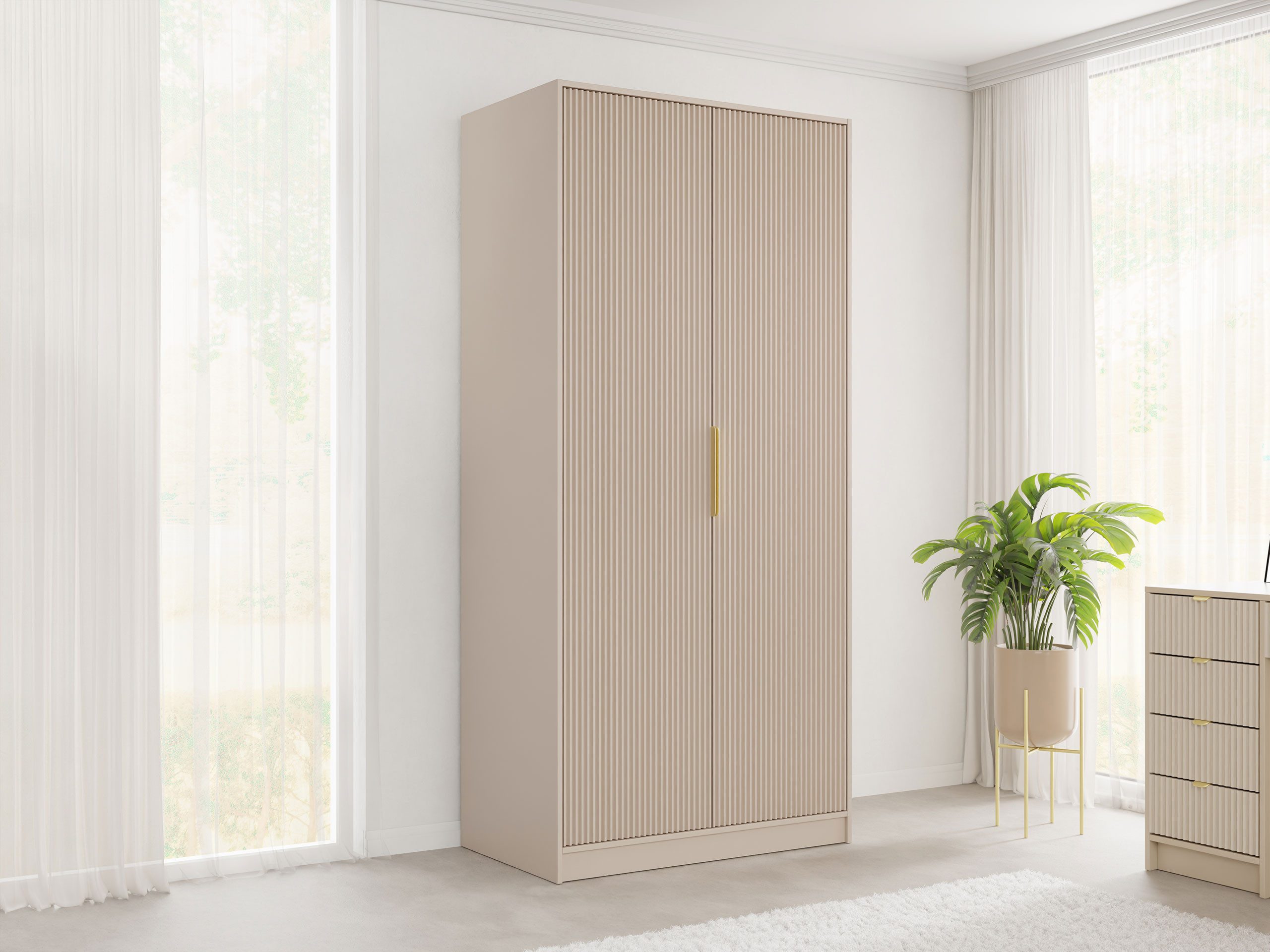 MIRJAN24 Kleiderschrank Tireno 2D (mit zwei günstig online kaufen