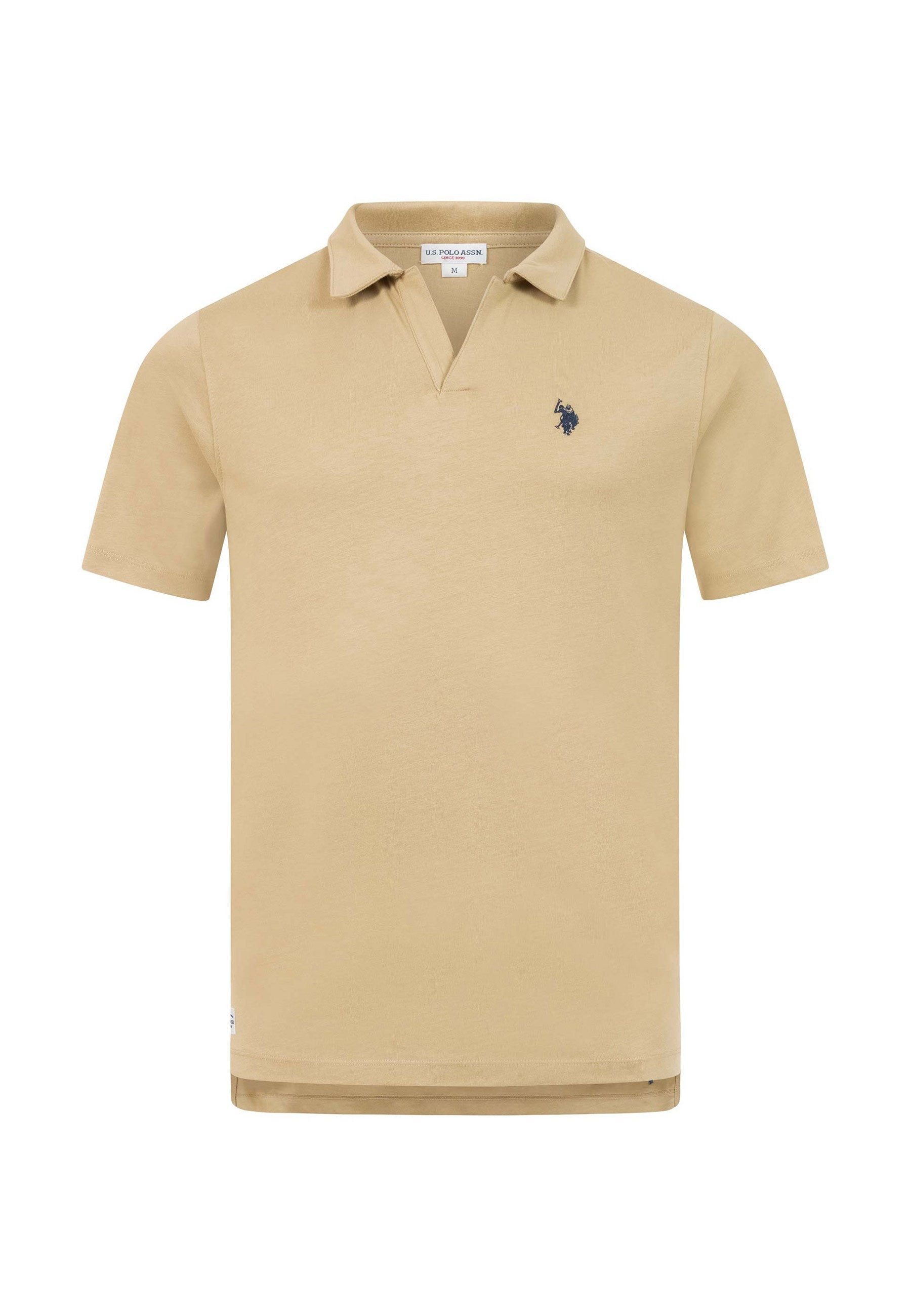 Poloshirt USAAce - Herren Shirt aus Baumwolle mit offenem Kragen