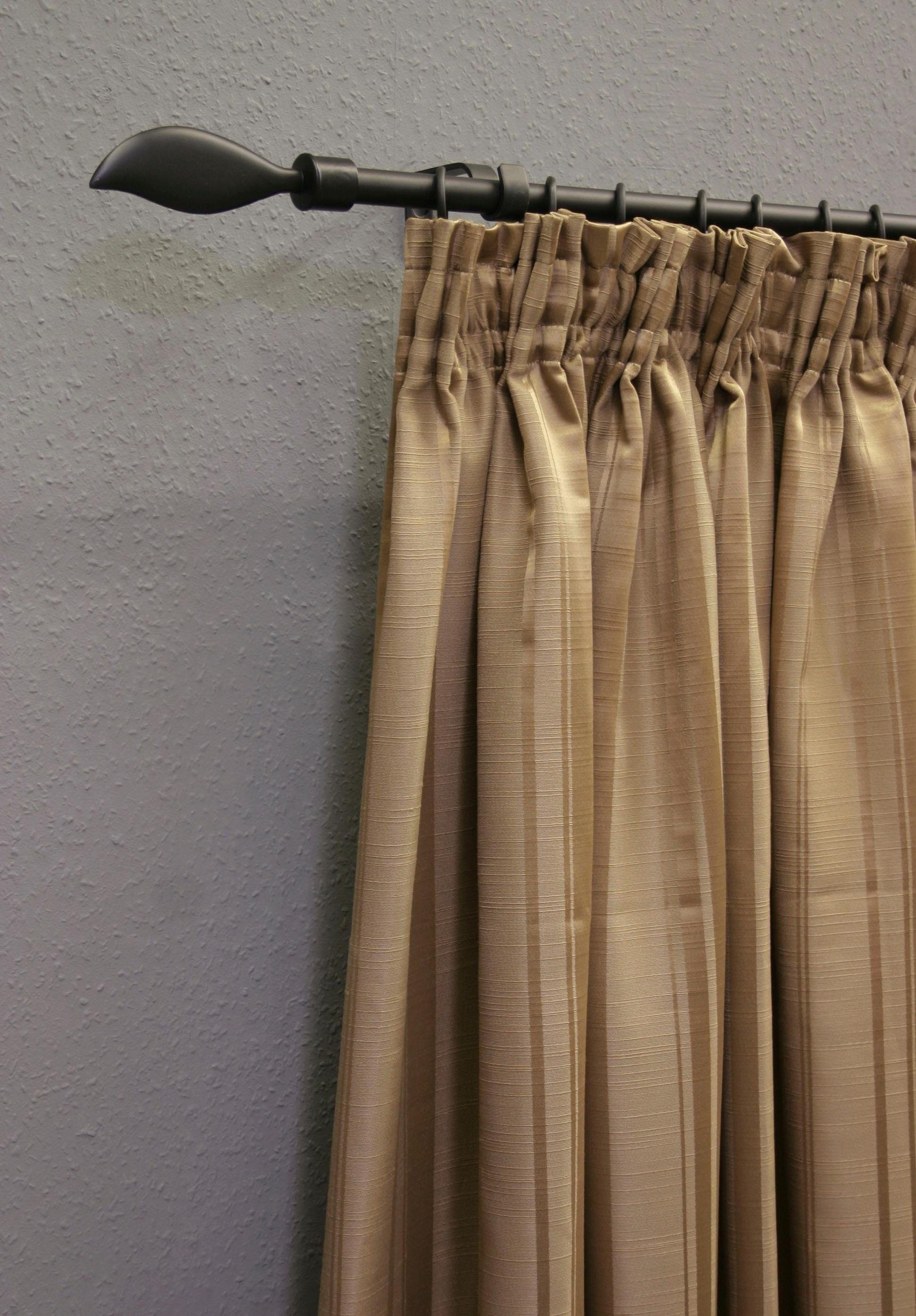 GARDINIA Gardinenstange Set Metall, 1-läufig, ausziehbar, verschraubt, Alum günstig online kaufen