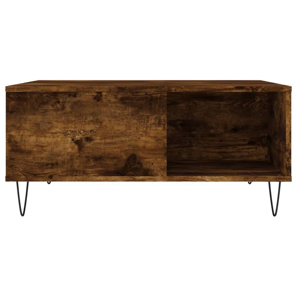 cm Räuchereiche | 80x80x36,5 (1-St) Holzwerkstoff vidaXL Couchtisch Couchtisch Räuchereiche Räuchereiche