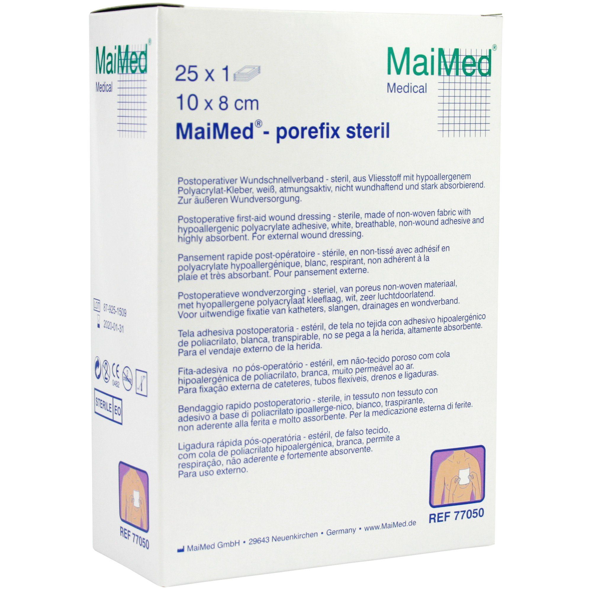 MaiMed Wundpflaster steril Wundschnellverband