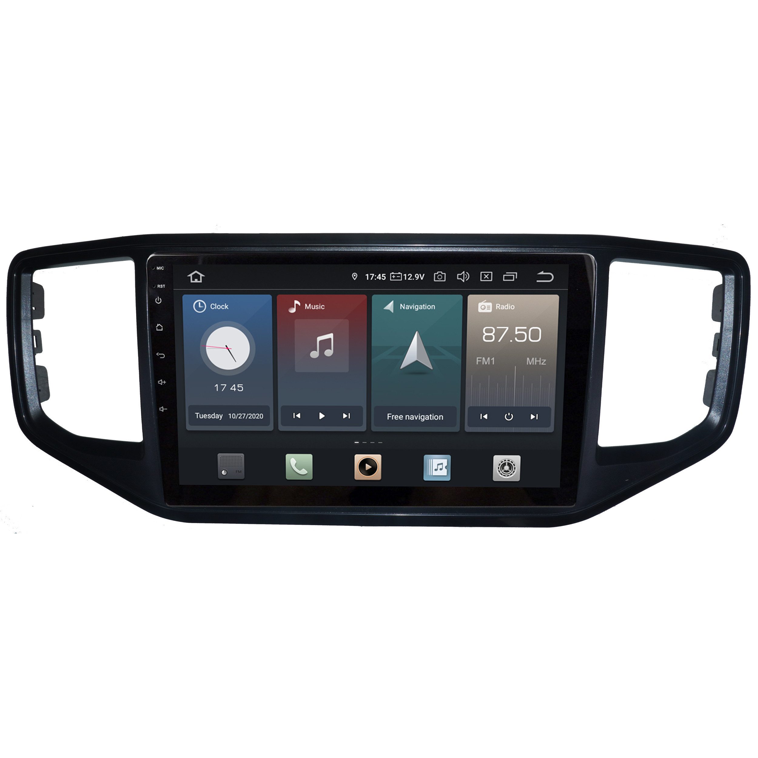TAFFIO Für Volkswagen Amarok 9" Touchscreen Android Autoradio Navi CarPlay Einbau-Navigationsgerät