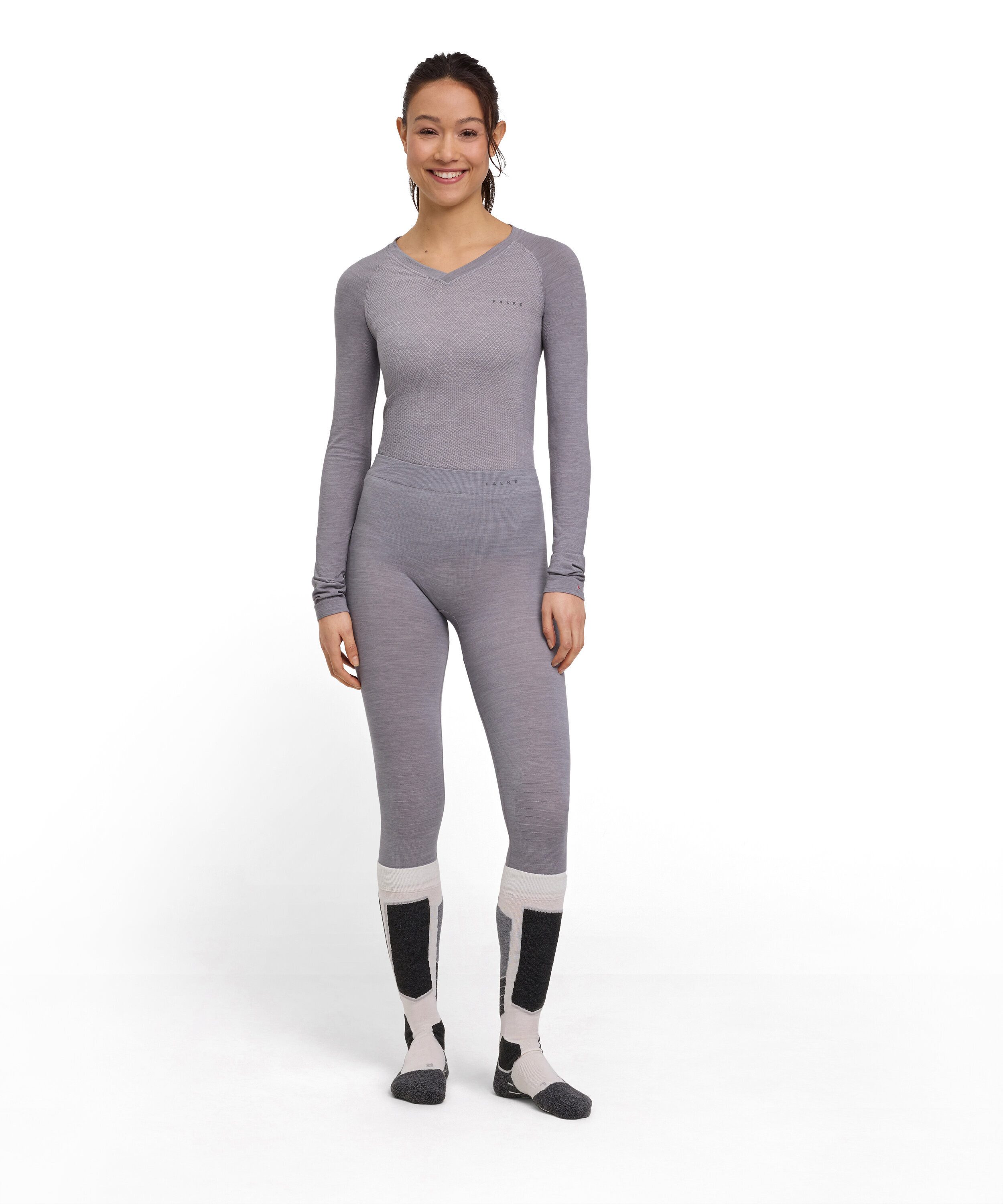FALKE Thermounterhose FALKE Tights Wool-Tech Light (1-St., 1) mit feinster Merinowolle