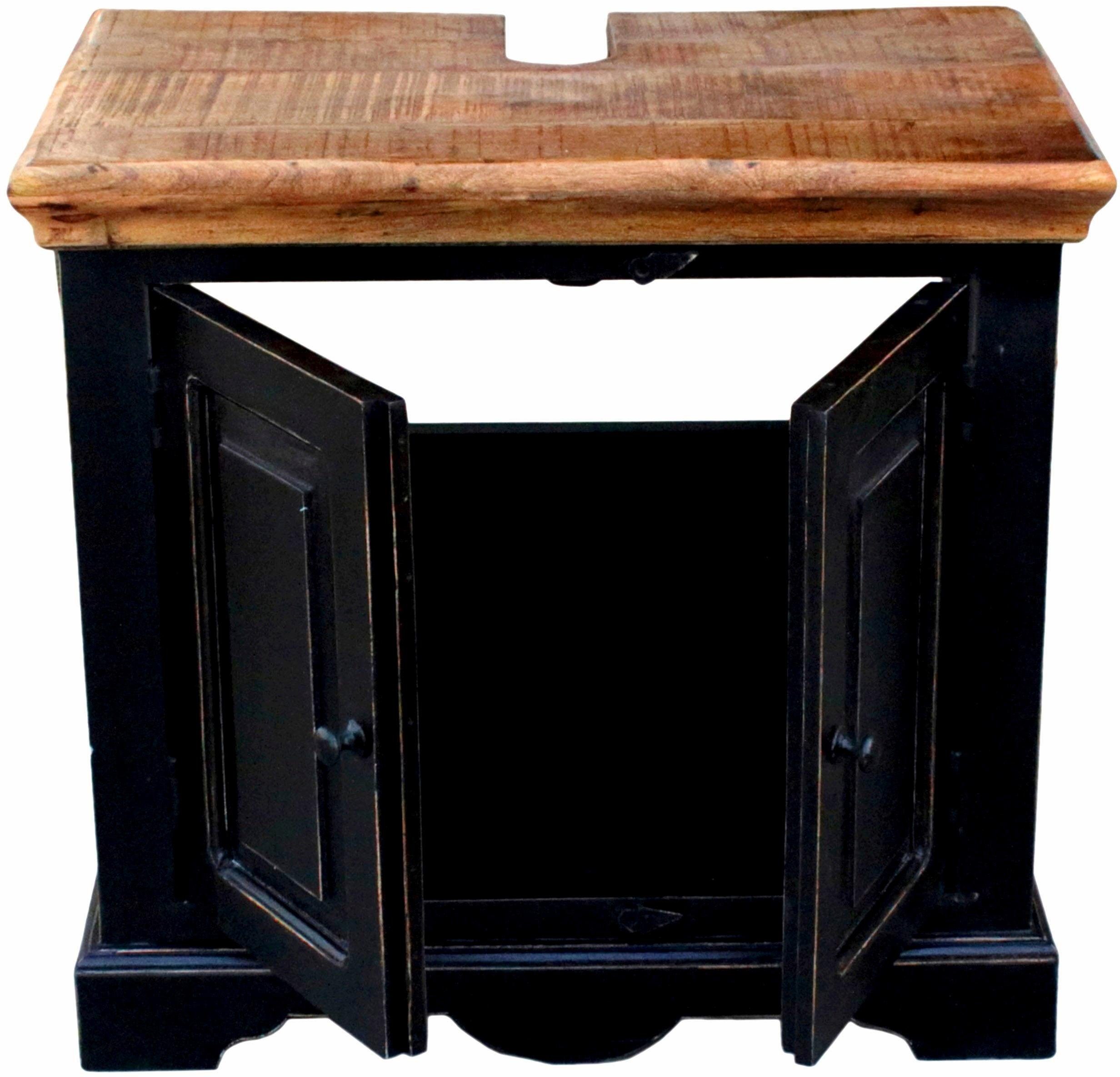 SIT Waschbeckenunterschrank Corsica Breite 66 cm, Shabby Chic, Vintage