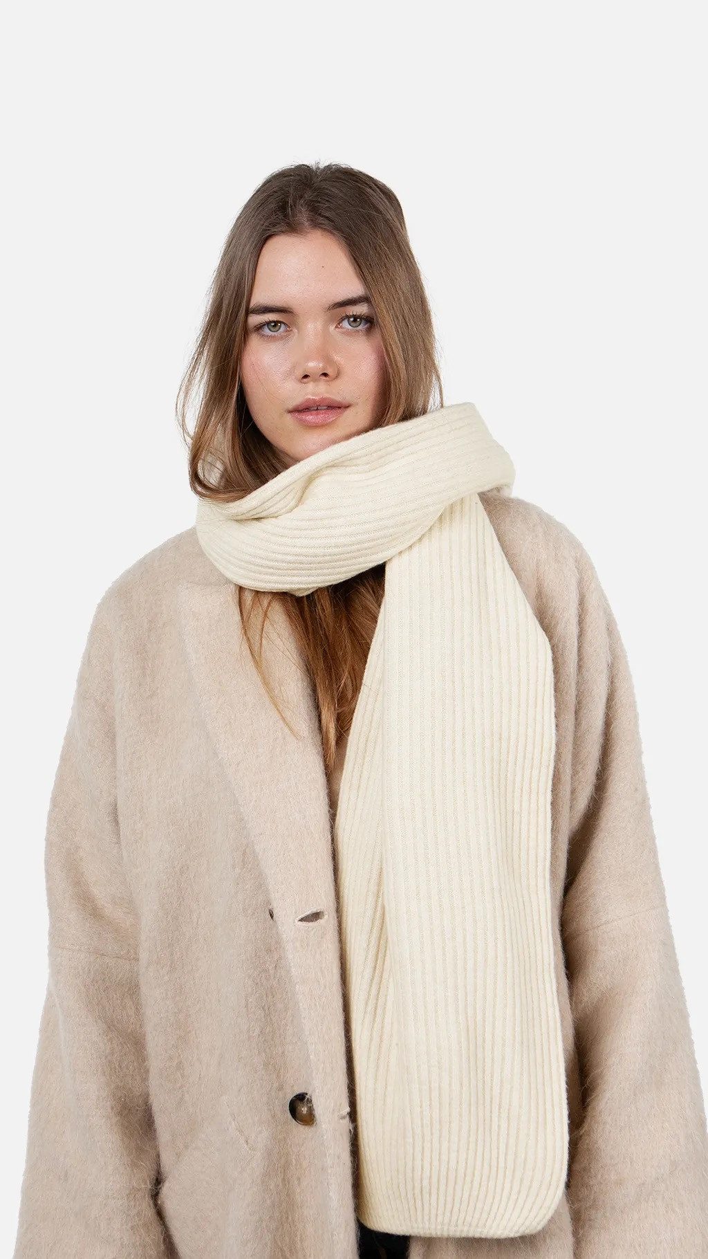 Barts Wollschal Barts Kirinda Damen Schal mit dezenter Rippe, Dezente Rippe
