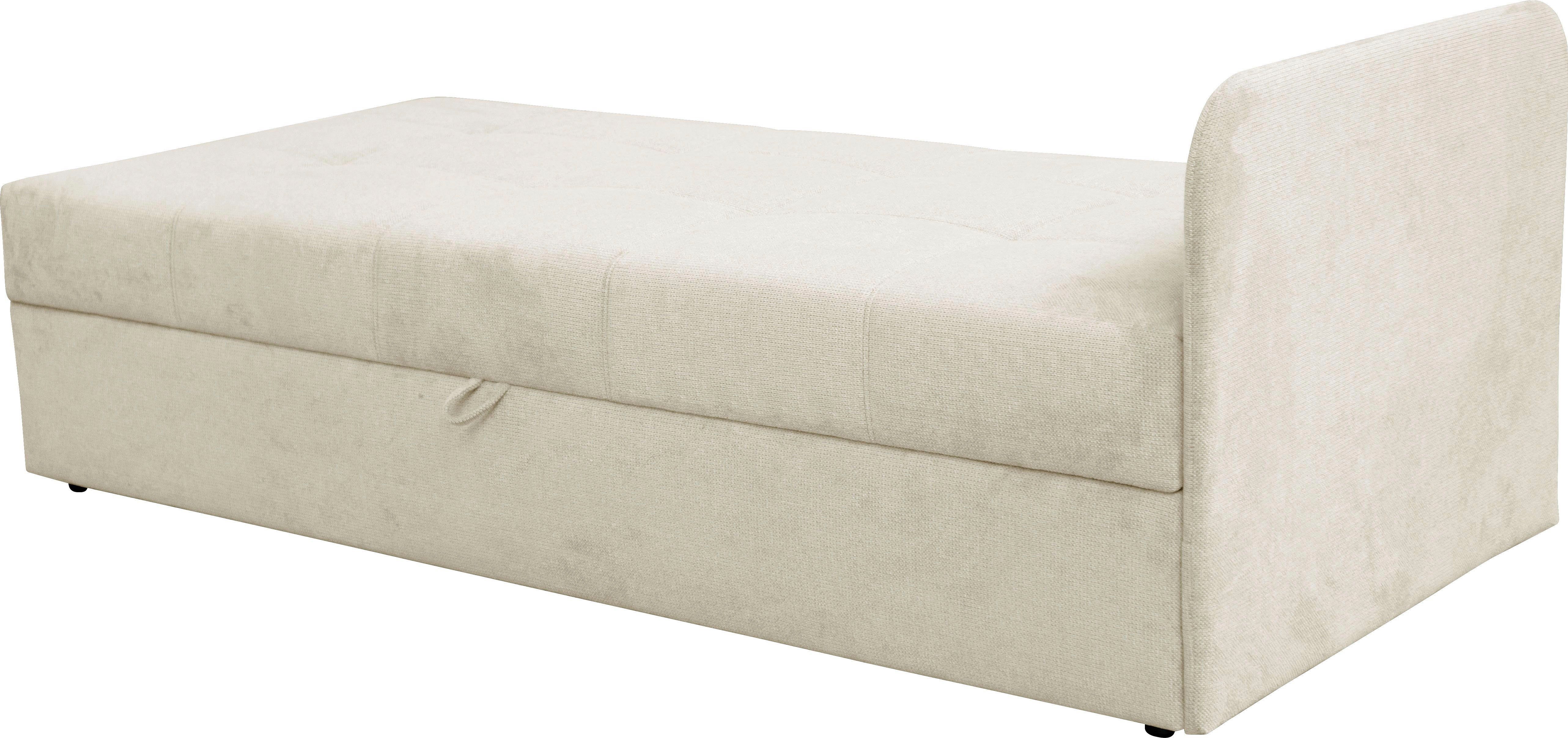 alina Schlafsofa Marla, inkl. Stauraum, Armlehne wahlweise links ode rechts