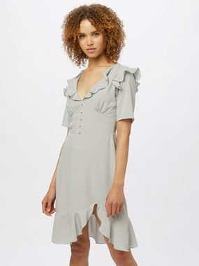 NA-KD Sommerkleid (1-tlg) Rüschen, Volant, Drapiert/gerafft