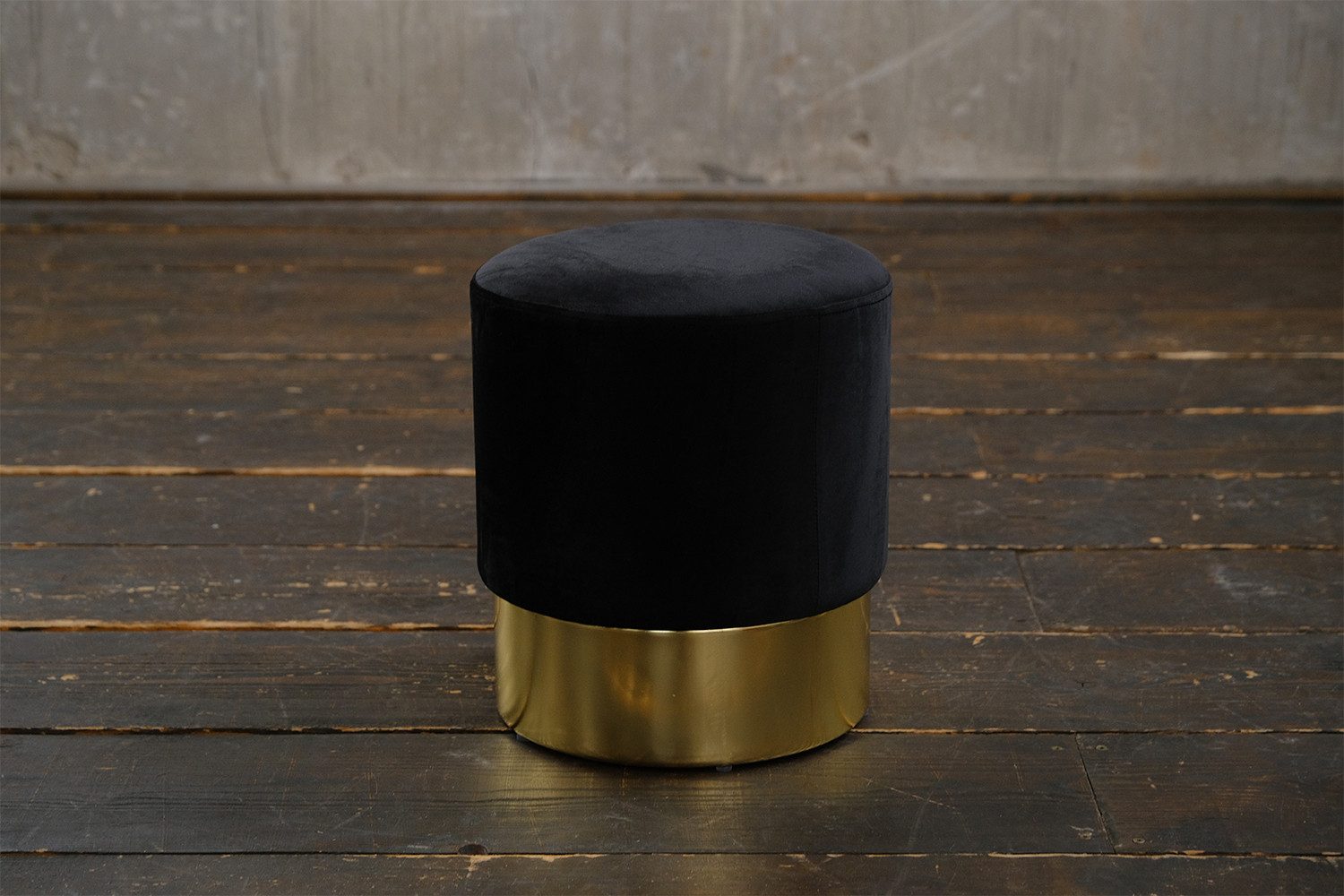 KAWOLA Hocker LIZA, Polsterhocker Pouf Velvet günstig online kaufen