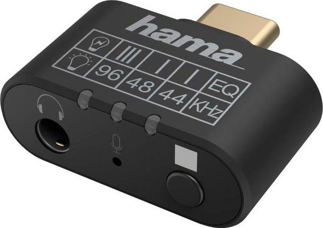 Hama Audio-Adapter, USB-C-Stecker - 3,5-mm-Klinke-Buchse Equalizer, Mikrofon  USB-Soundkarte online kaufen | OTTO