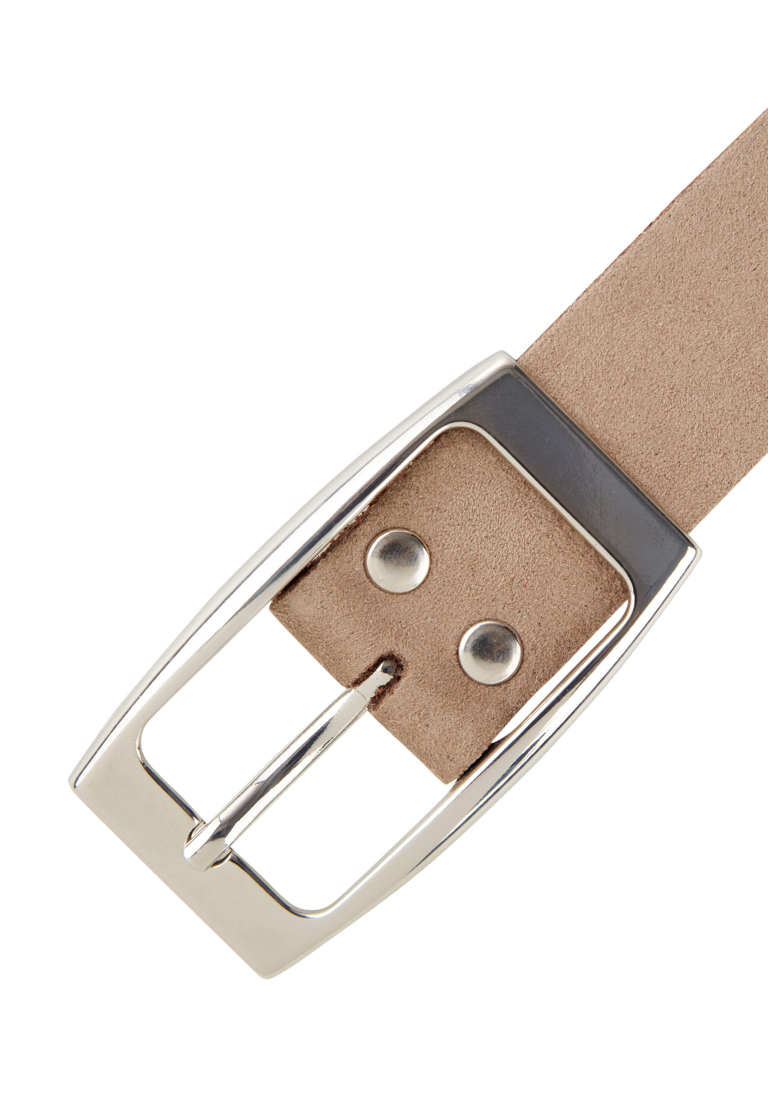 Laura Scott Ledergürtel für Damen im zeitlos edlem Design aus Velour-Leder - NEW. Reduzierter Preis € 22,99. Unverbindliche Preisempfehlung € 27,99, (€ 22,99 pro 1 Stk)
