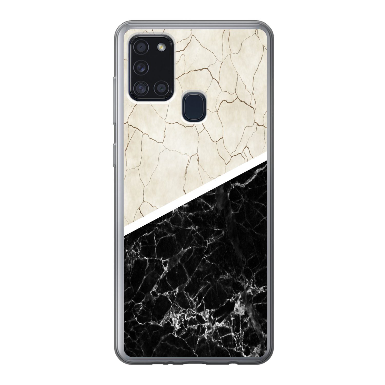 Handyhülle für Samsung Galaxy A21s Marmor - Muster - Luxus