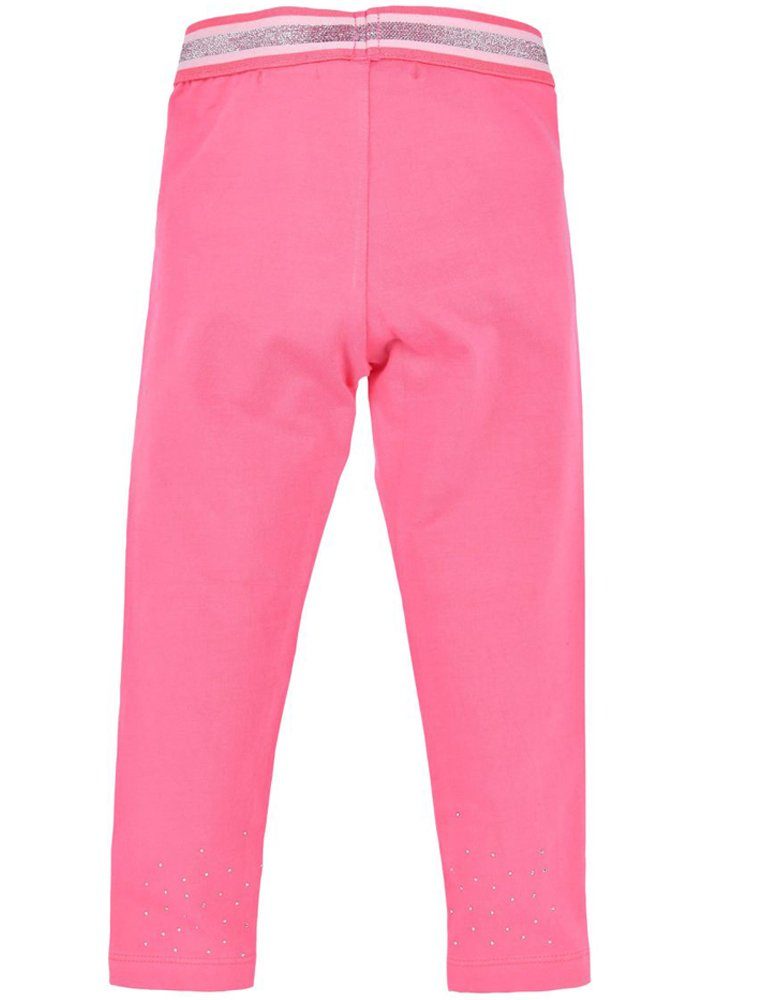 BONDI Trachtenlederhose BONDI Baby Mädchen Leggings mit Glitzersteinen 362