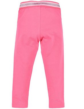 BONDI Trachtenlederhose BONDI Baby Mädchen Leggings mit Glitzersteinen 362