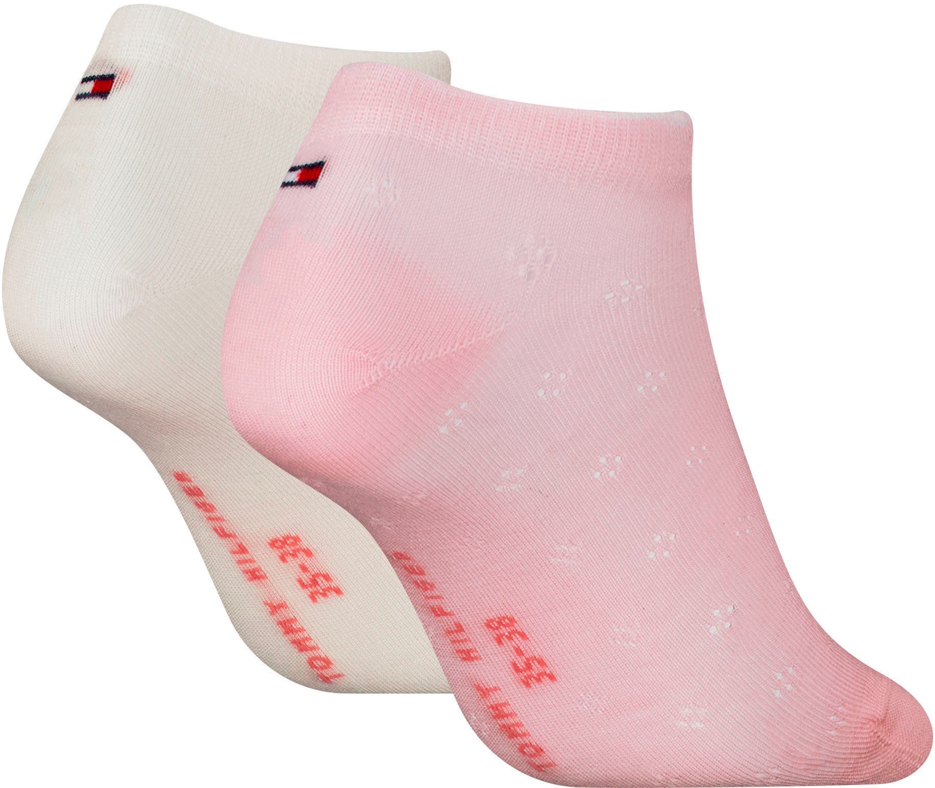Hilfiger (2-Paar) pink Tommy Sneakersocken