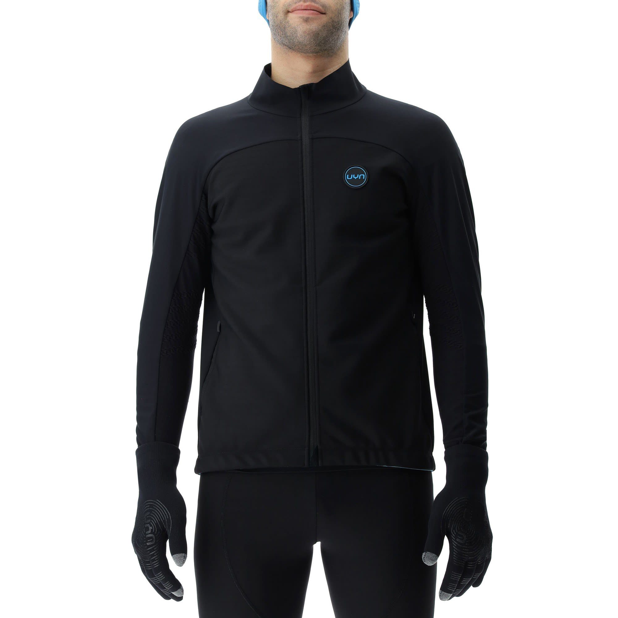 UYN Anorak Uyn M Cross Country Skiing Coreshell Jacket Herren Black - Black - Turquoise