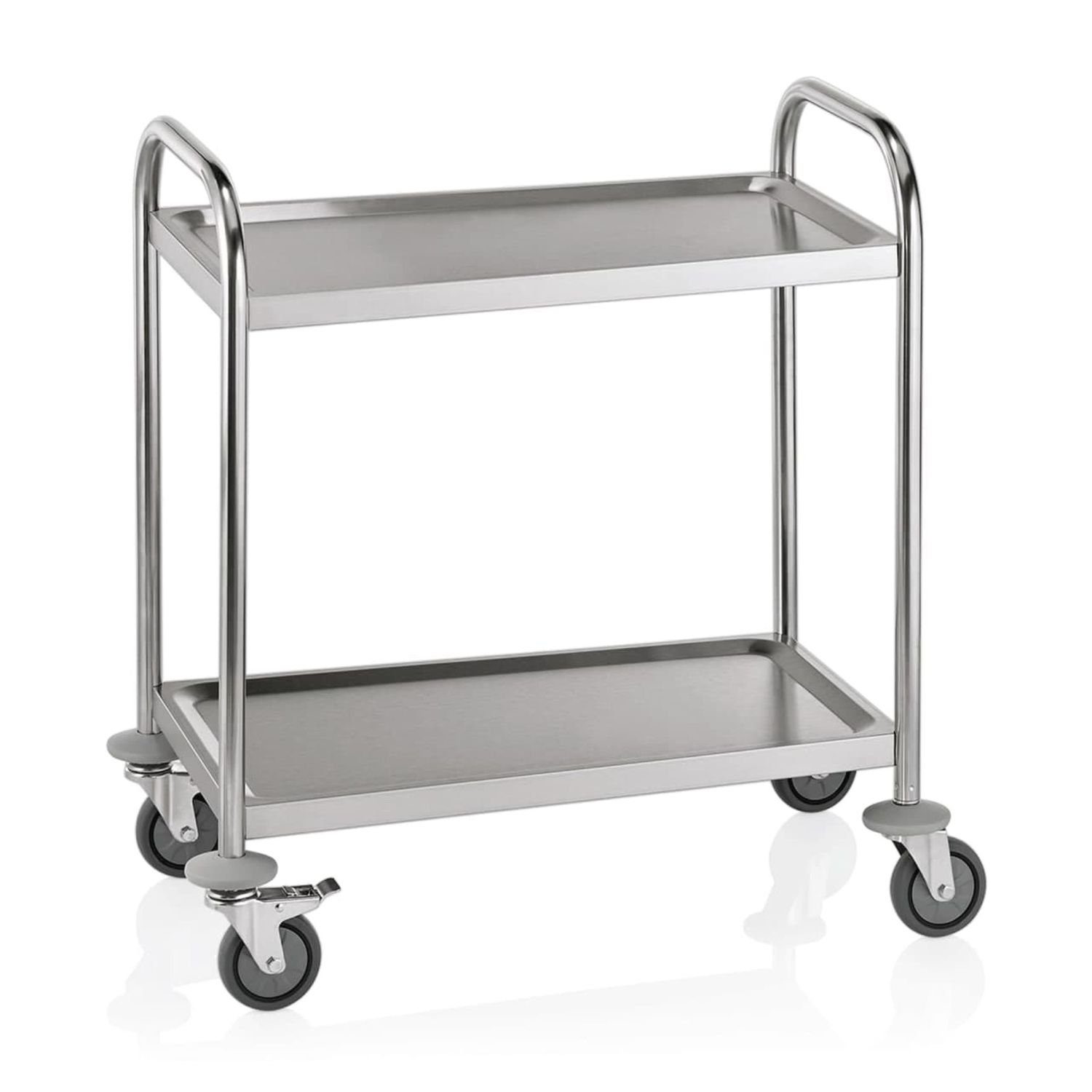 Servierwagen Servierwagen mit 2 Borden, 70,5 x 41 x 84 cm
