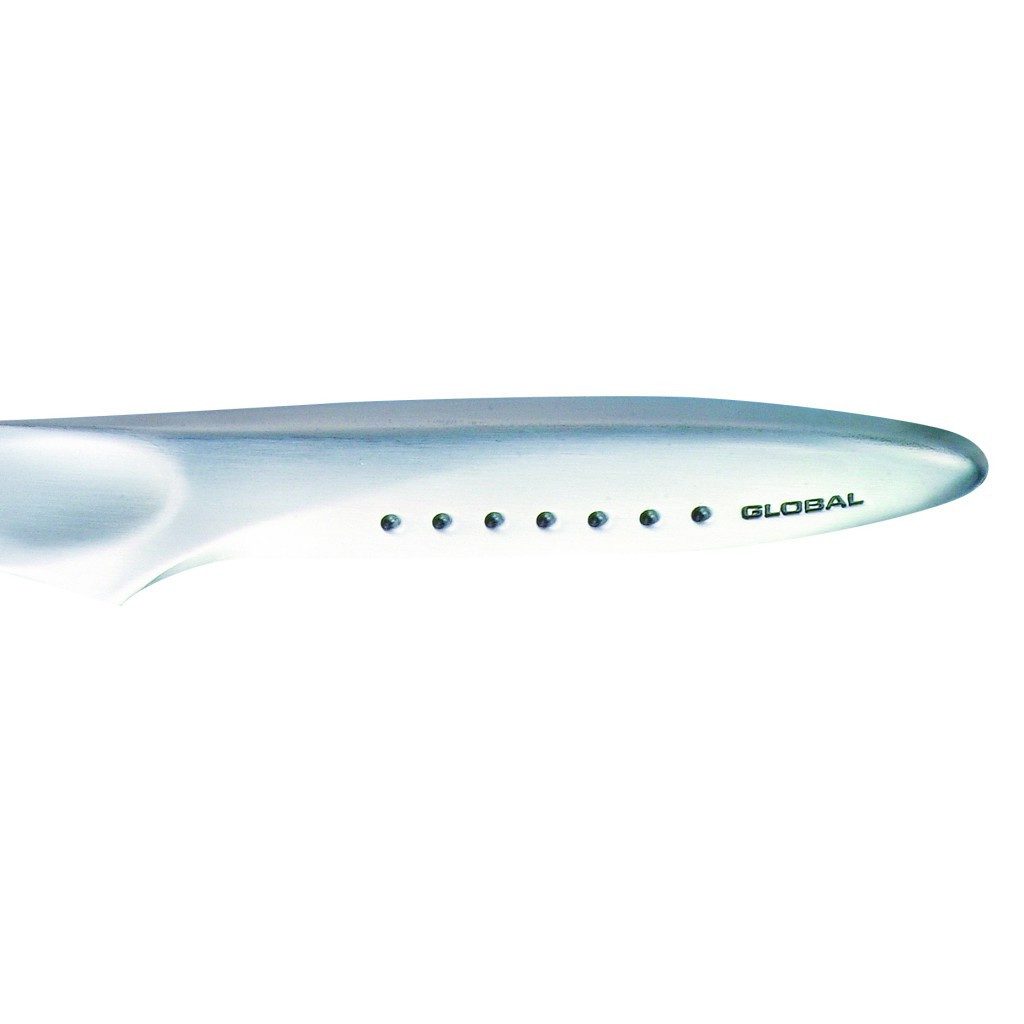 GLOBAL Schälmesser SAI-S03R Schälmesser gerade, Hammerdesign
