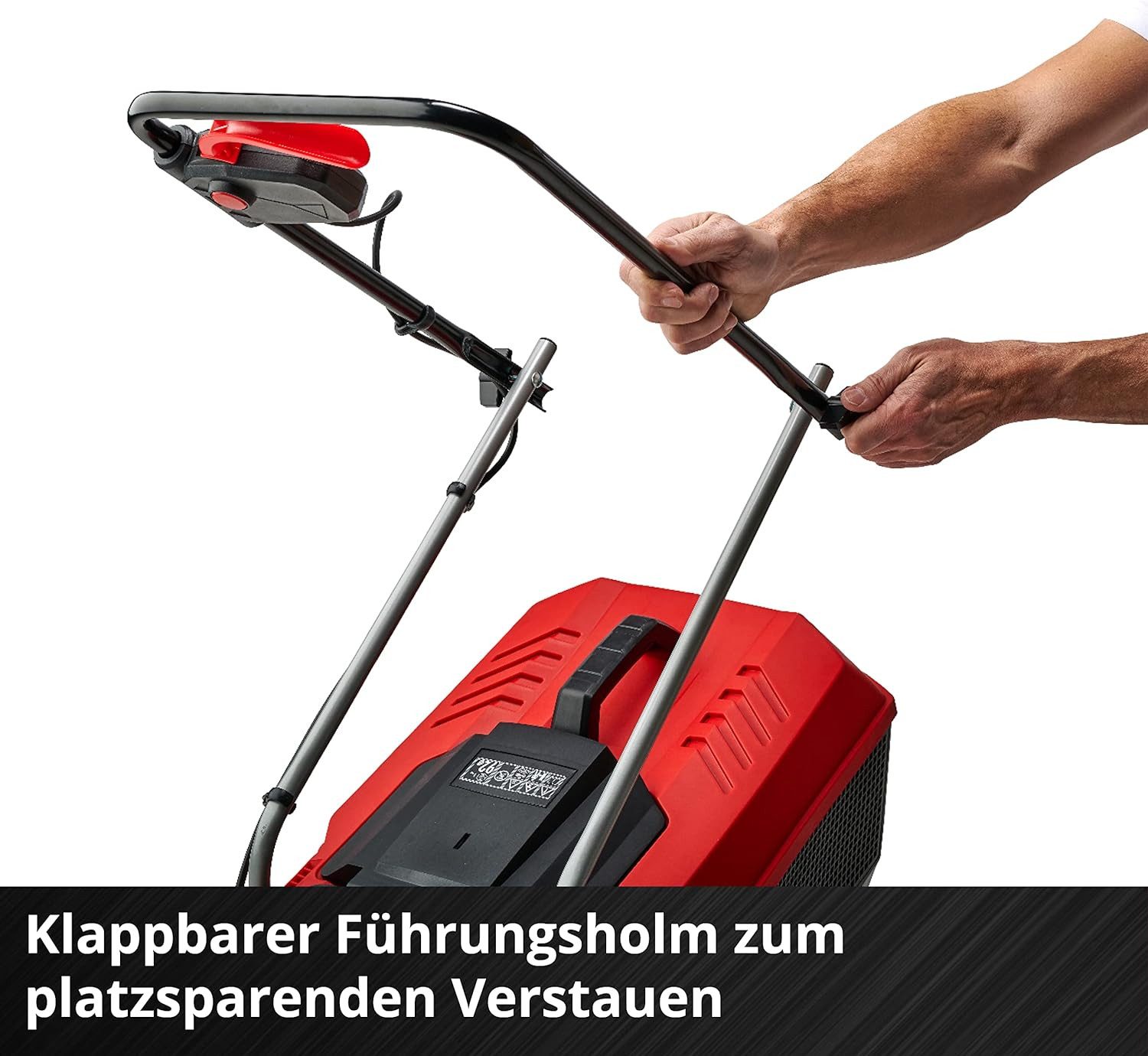 Einhell Akkurasenmäher City Rasenmäher GC-RM 18 Li- Kit 18V, Akku 2.5 Ah 32 cm Schnittbreite