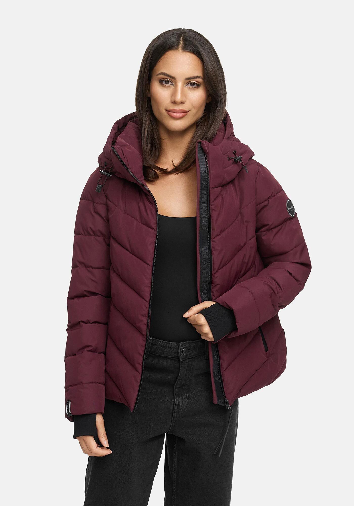 Marikoo Winterjacke Samuiaa XVI mit Kapuze günstig online kaufen