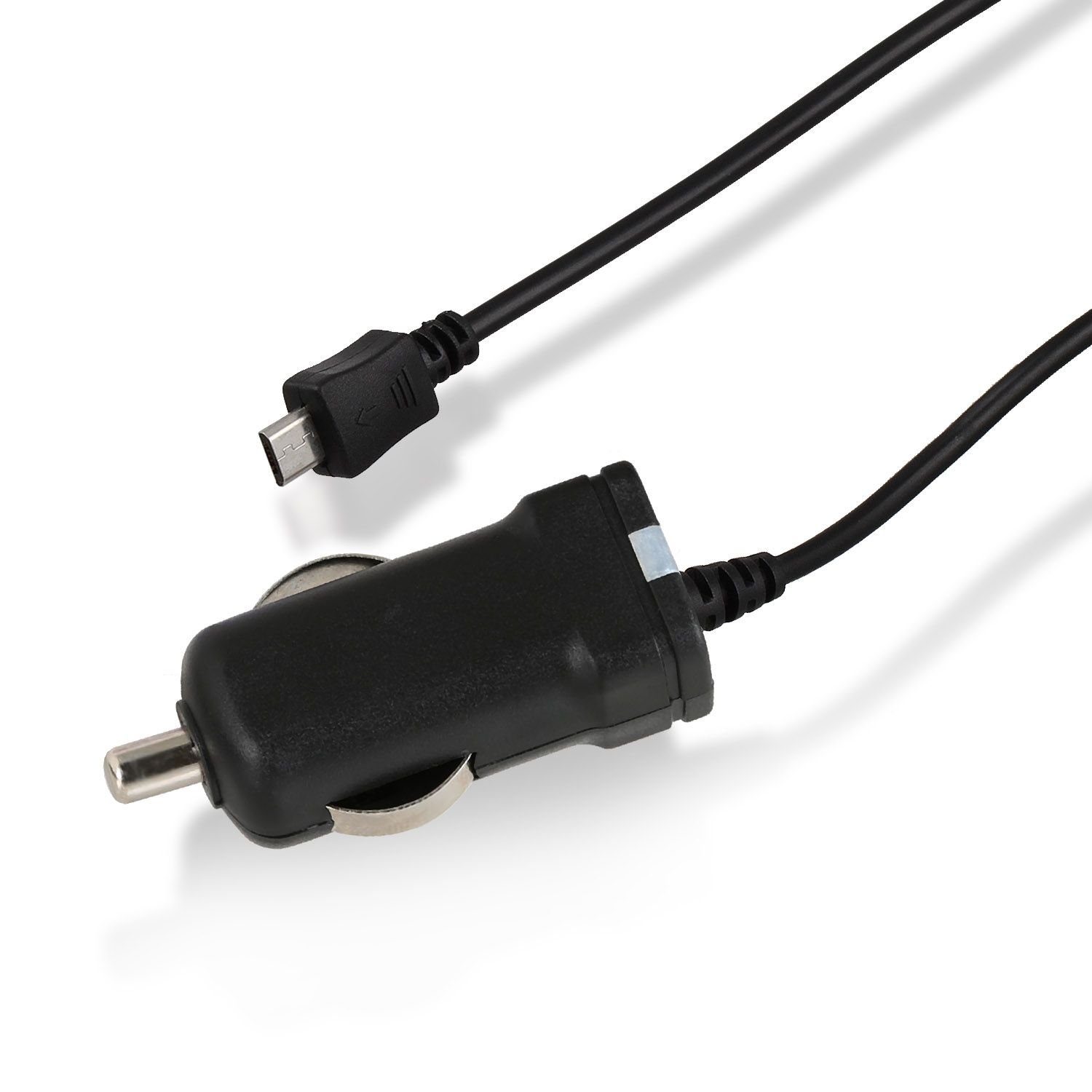 KFZ Ladekabel Ladegerät Micro USB, 12V 24V Anschluss, 2,4A / 5V