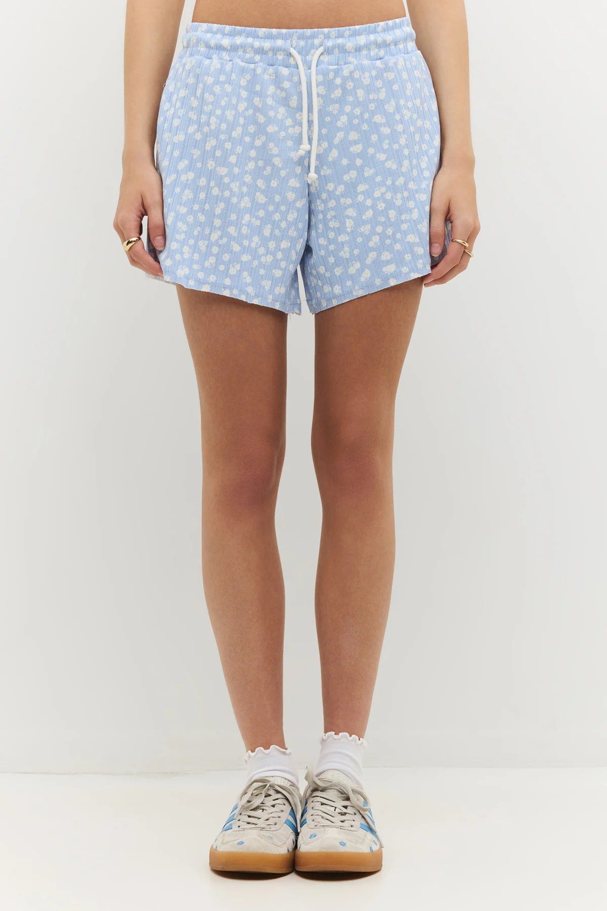 Shorts Bequeme Mini-Shorts mit elastischem Bund