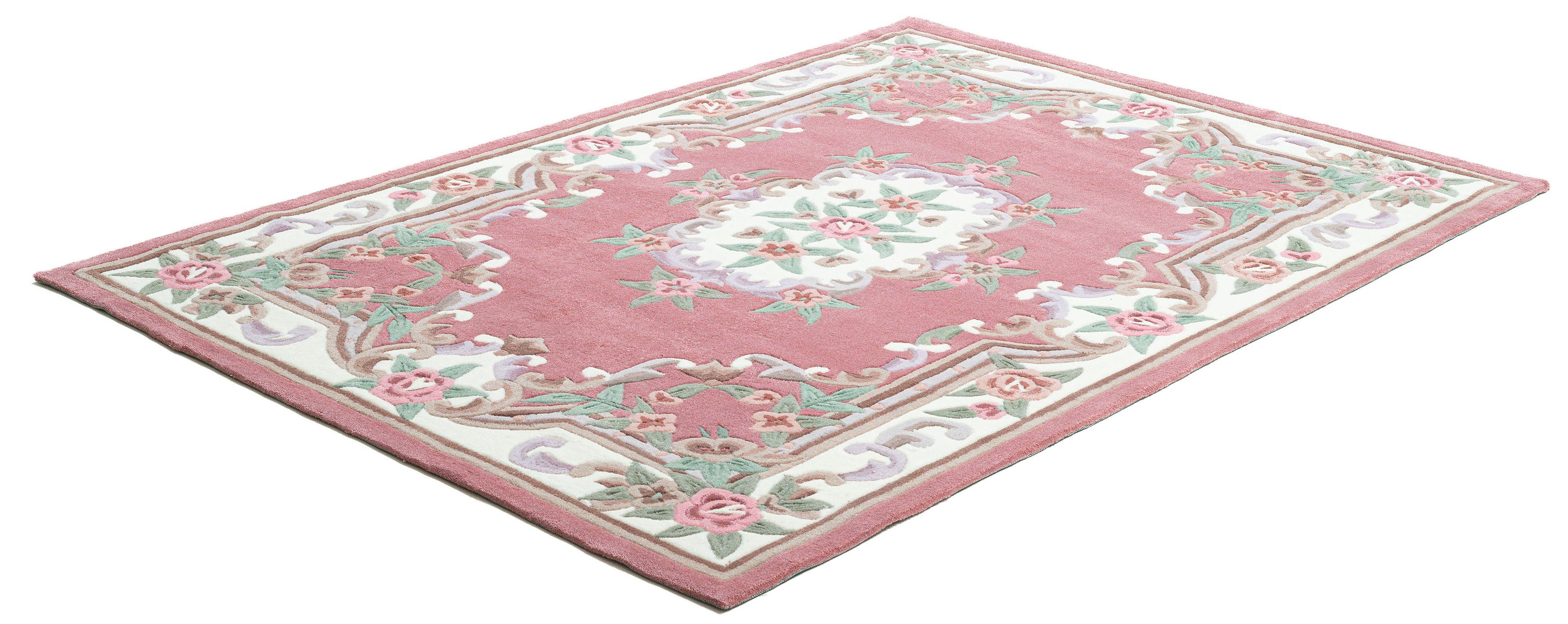 THEKO Teppich Ming, rechteckig, Höhe: 14 mm, hochwertiges Acrylgarn, ideal im Wohnzimmer & Schlafzimmer