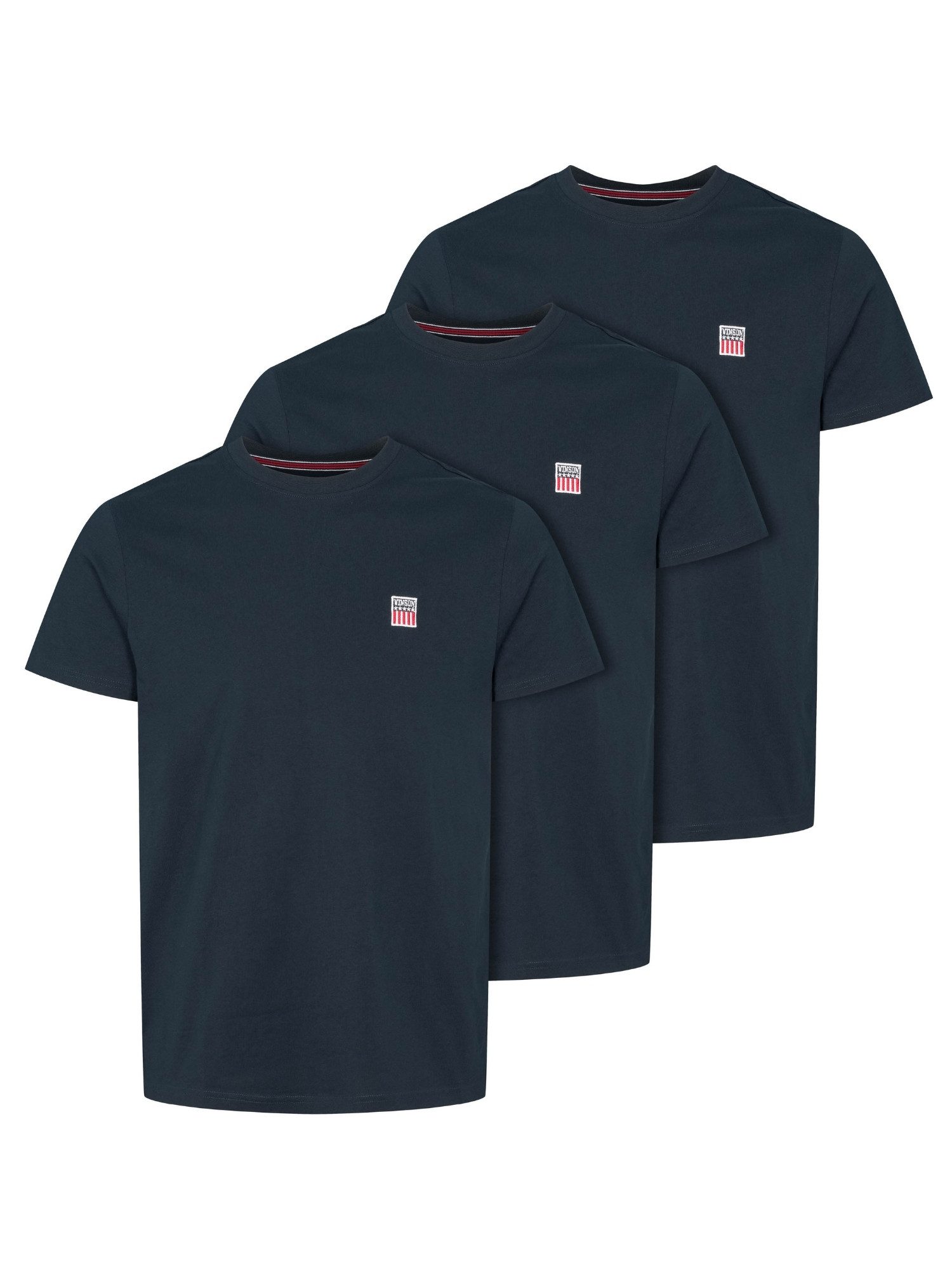 Kurzarmhemd VINSON 3-pack T-shirt VMMassimo