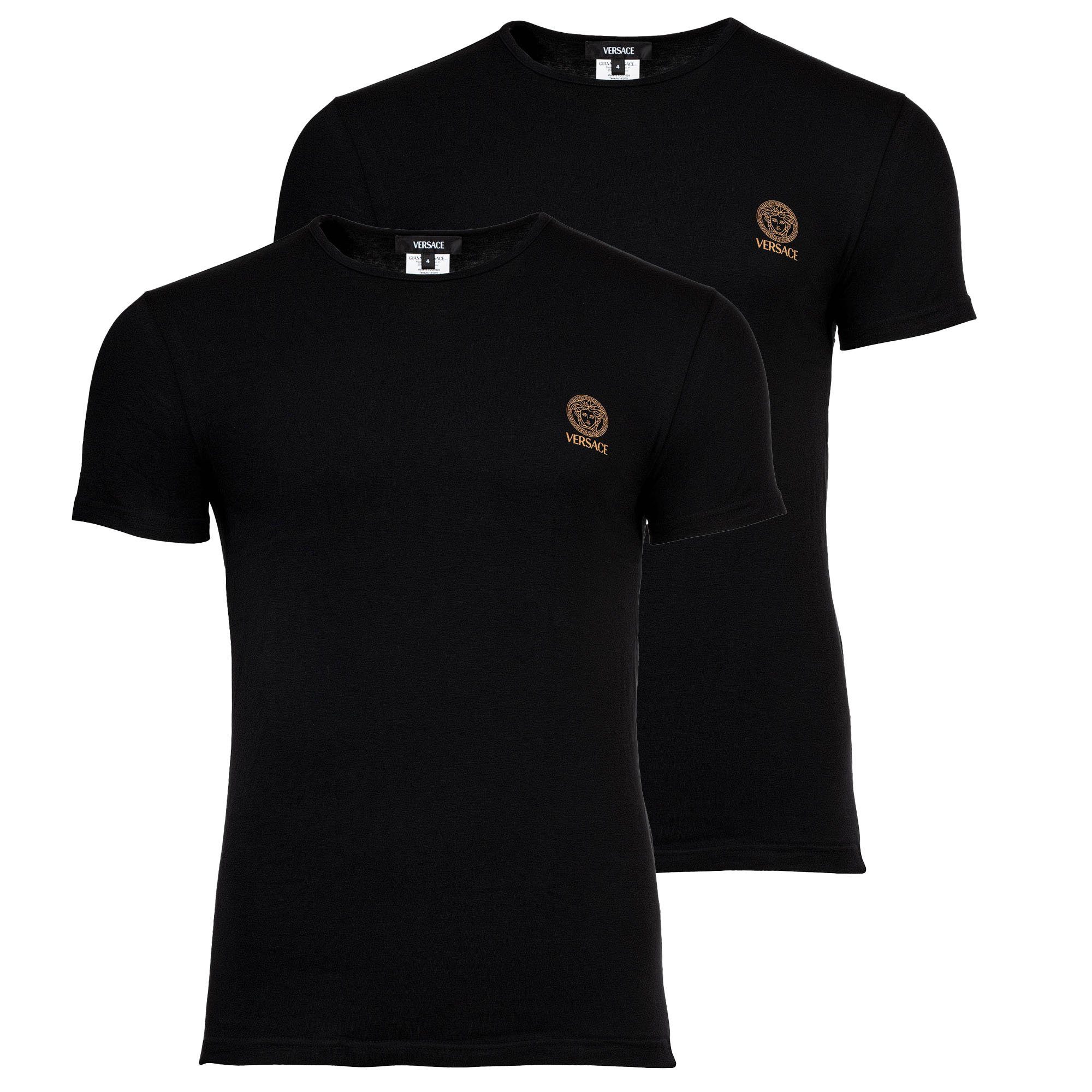 T-Shirt Herren T-Shirt 2er Pack Baumwolle