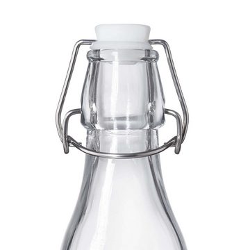 BUTLERS Trinkflasche SWING 4x Flasche mit Bügelverschluss 250ml